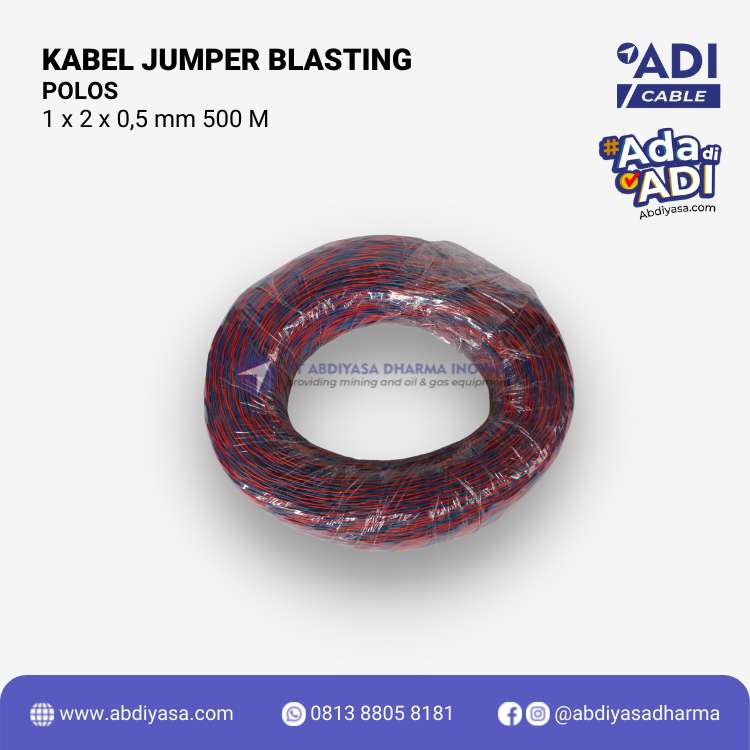 Kabel Jumper Polos - Double 0,5mm @500m