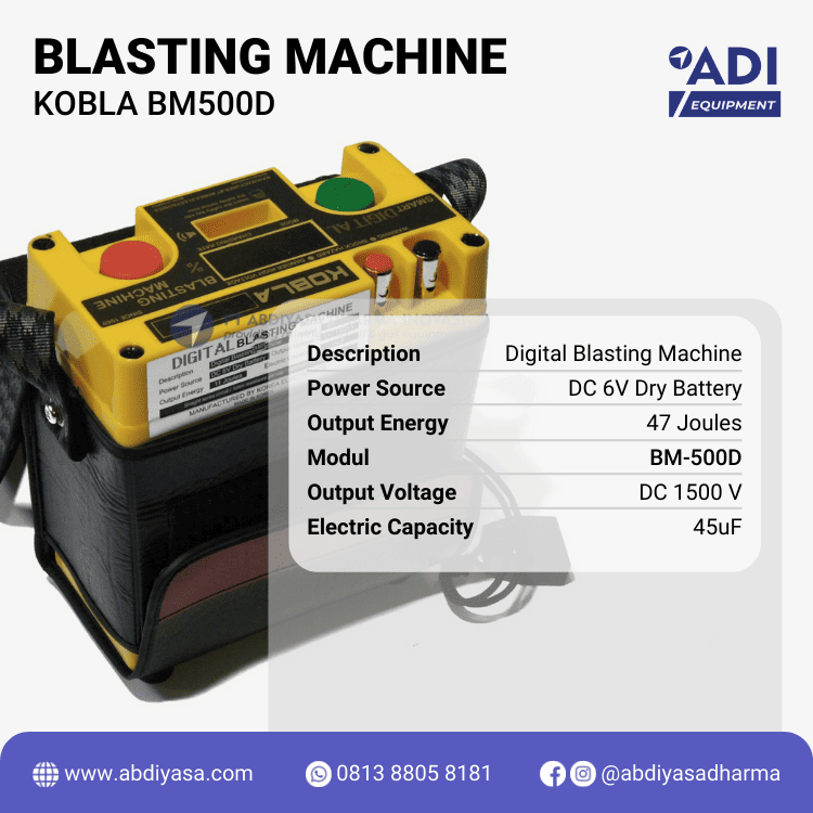 Blasting Machine KOBLA BM500D