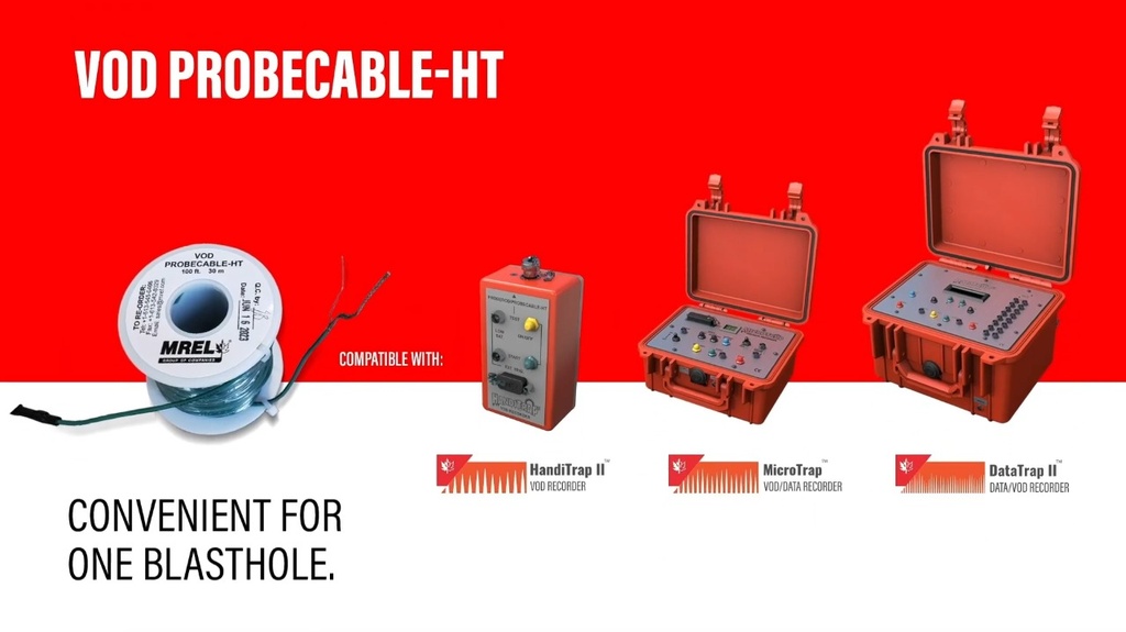 VOD Probecable-HT (30 m, 12 pcs)