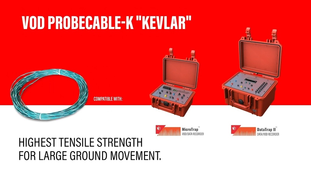 VOD Probecable-K "KEVLAR" (1000 m)